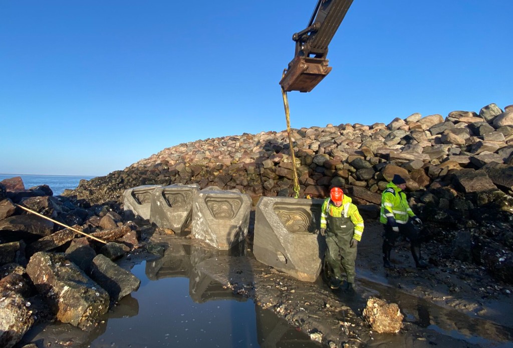Dredged Material Used to Manufacture Coastalocks a